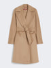 Cappotto a vestaglia in lana