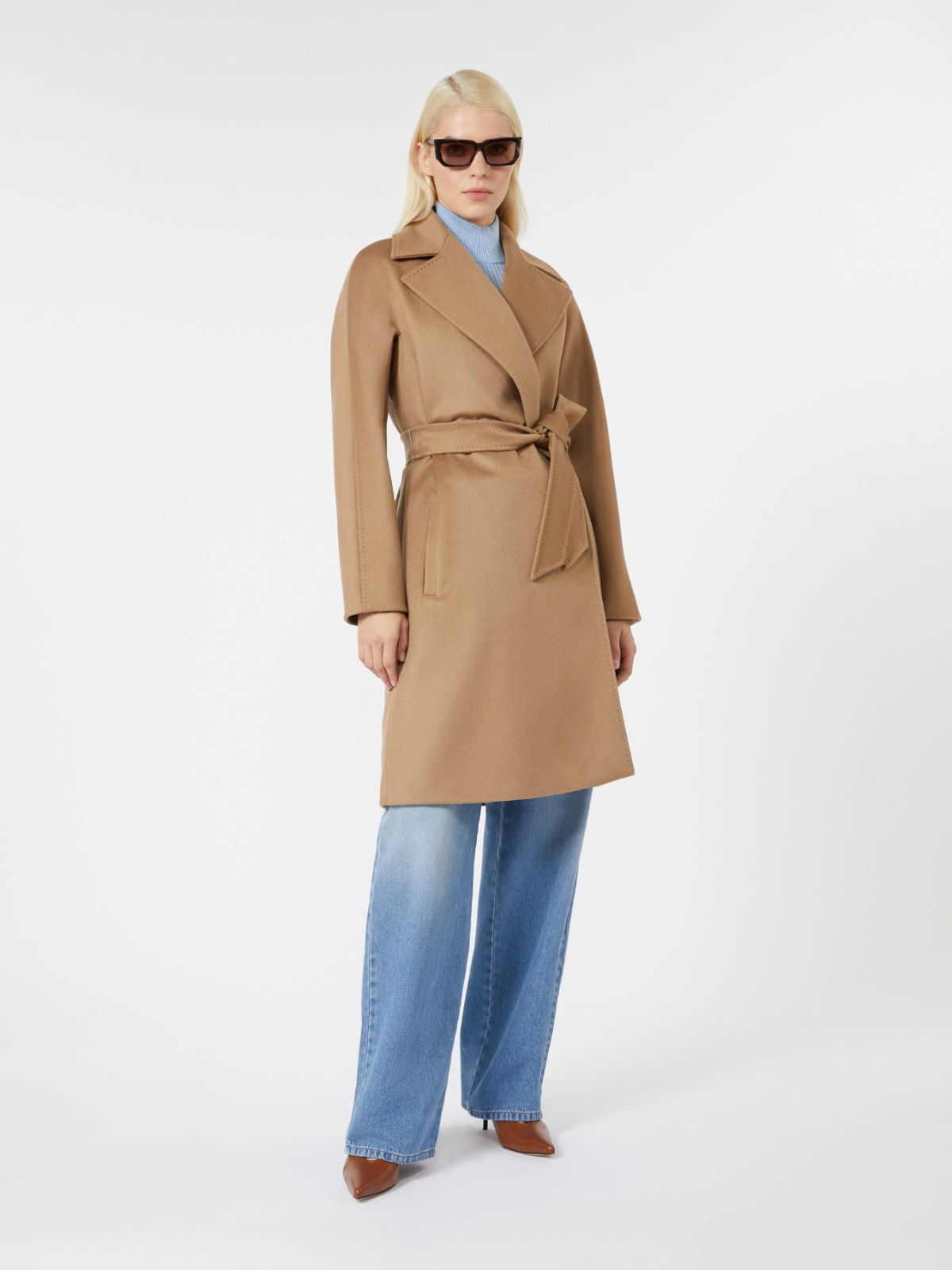 Cappotto a vestaglia in lana DRAVENNA 006 MAX MARA STUDIO 