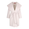 Cappotto con cappuccio in lana