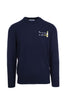 Maglione in misto lana Heron Light con ricamo 
