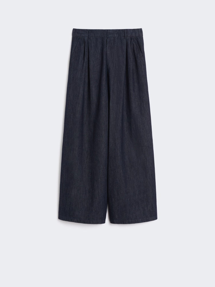 Pantalone in denim lavato<BR/> LUIS 001 S MAX MARA 