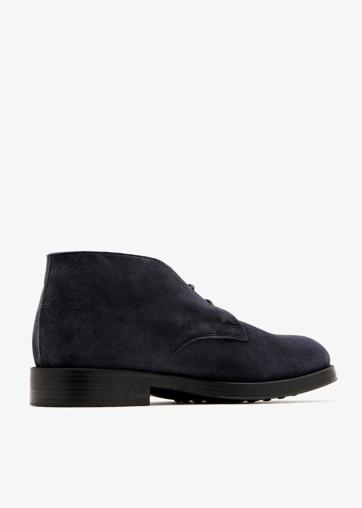 STIVALETTI IN PELLE SCAMOSCIATA XXM75L00D80RE0 U805 TOD'S 