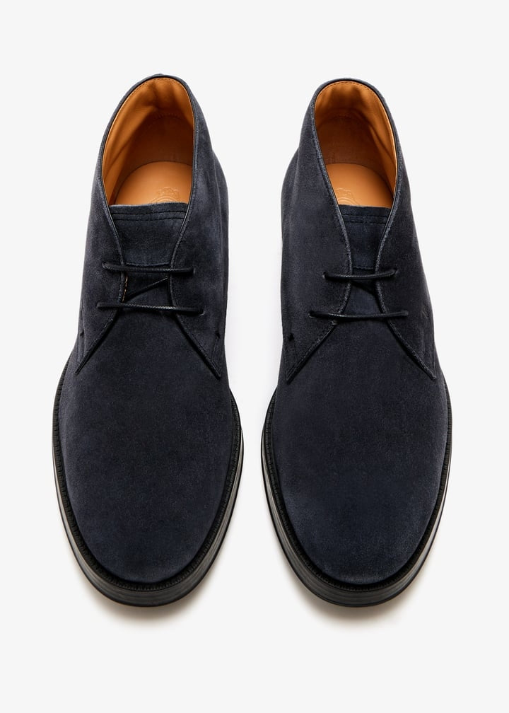 STIVALETTI IN PELLE SCAMOSCIATA XXM75L00D80RE0 U805 TOD'S 
