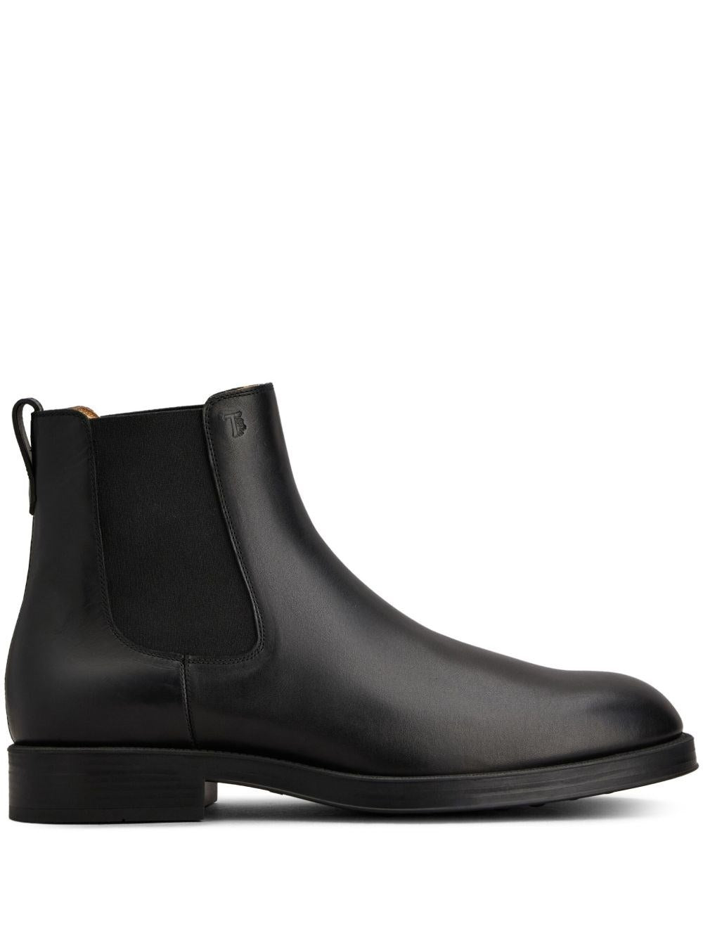 Stivaletto in pelle<BR/> XXM75L00P20D90 B999 TOD'S 