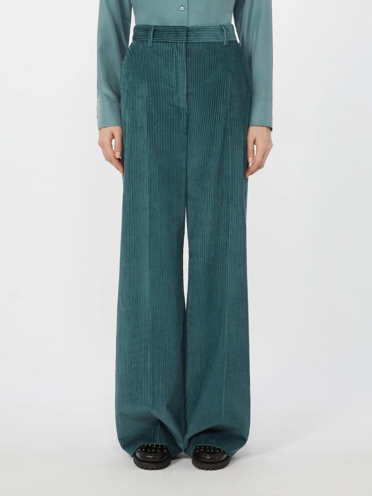 Pantalone ampio in velluto a coste TANIA 017 WEEKEND 