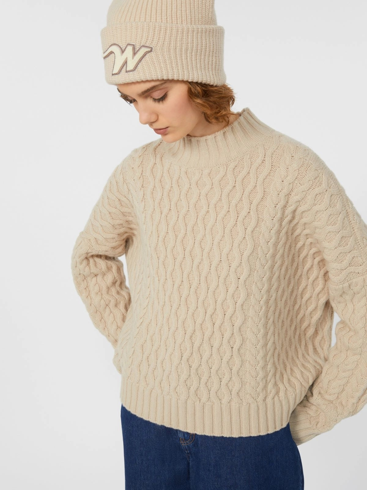Maglia boxy in filato di lana YARD 002 WEEKEND 