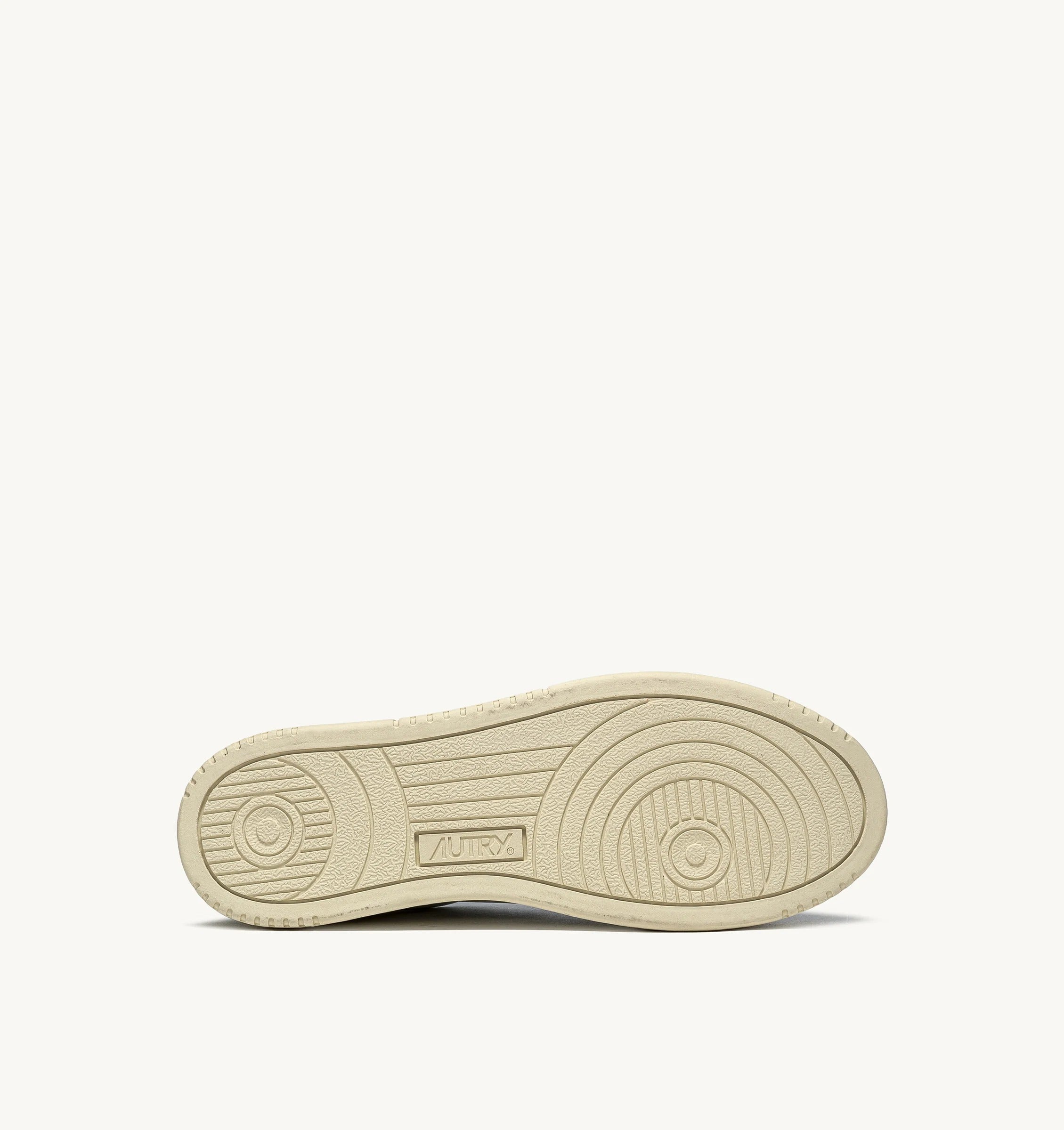 AUTRY SNEAKERS<BR/>SNEAKERS MEDALIST LOW IN PELLE BIANCA AULM LL15 AUTRY ACTION SHOES 