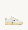 AUTRY SNEAKERSSNEAKERS MEDALIST LOW IN PELLE BIANCA