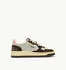 AUTRY SNEAKERSSNEAKERS MEDALIST LOW IN SUEDE ARGENTO E MUSTANG SUGAR