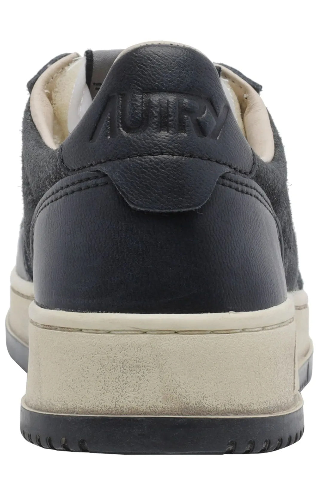 AUTRY SNEAKERS<BR/>SNEAKERS MEDALIST LOW  VINTAGE IN PELLE NERA AVLM AD03 AUTRY ACTION SHOES 