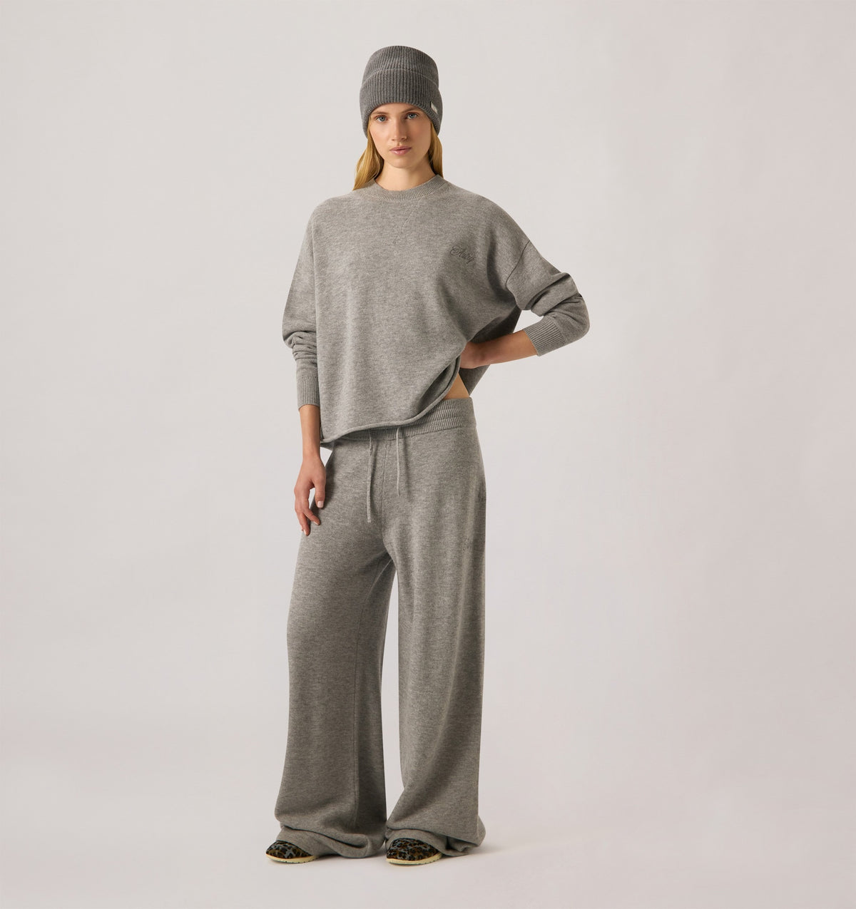 JOGGER LAVORATO A MAGLIA DONNA PAPW 150D AUTRY ACTION SHOES 