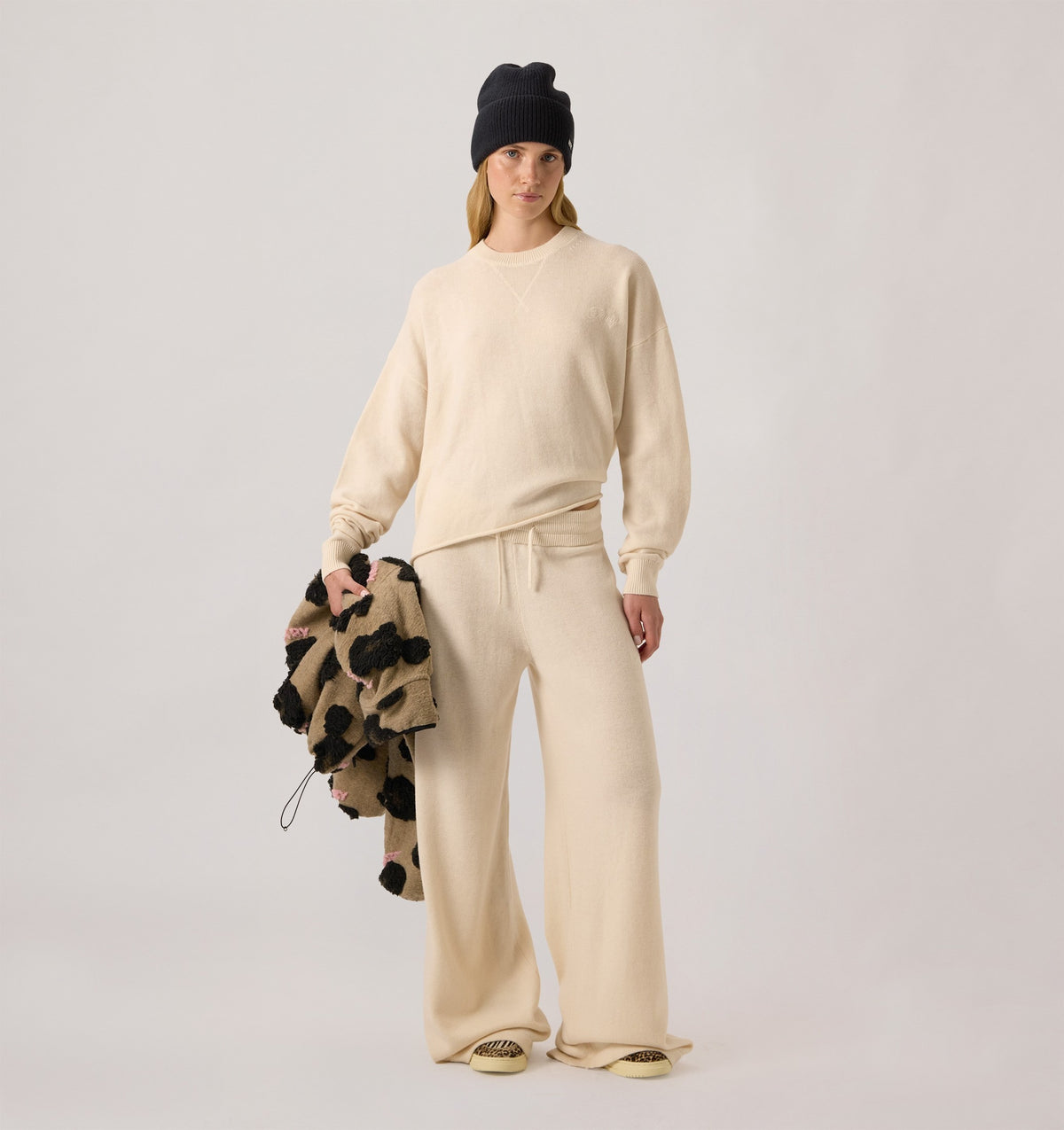 JOGGER LAVORATO A MAGLIA DONNA PAPW 150S AUTRY ACTION SHOES 