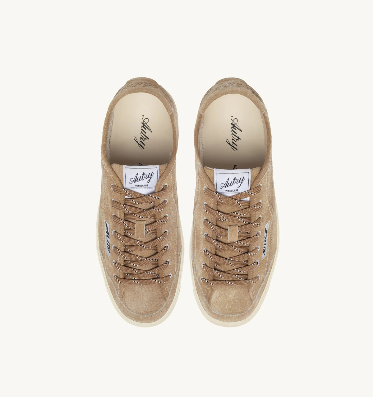 SNEAKERS WINDSCAPE LOW IN SUEDE FOAM SCLM KQ07 AUTRY ACTION SHOES 