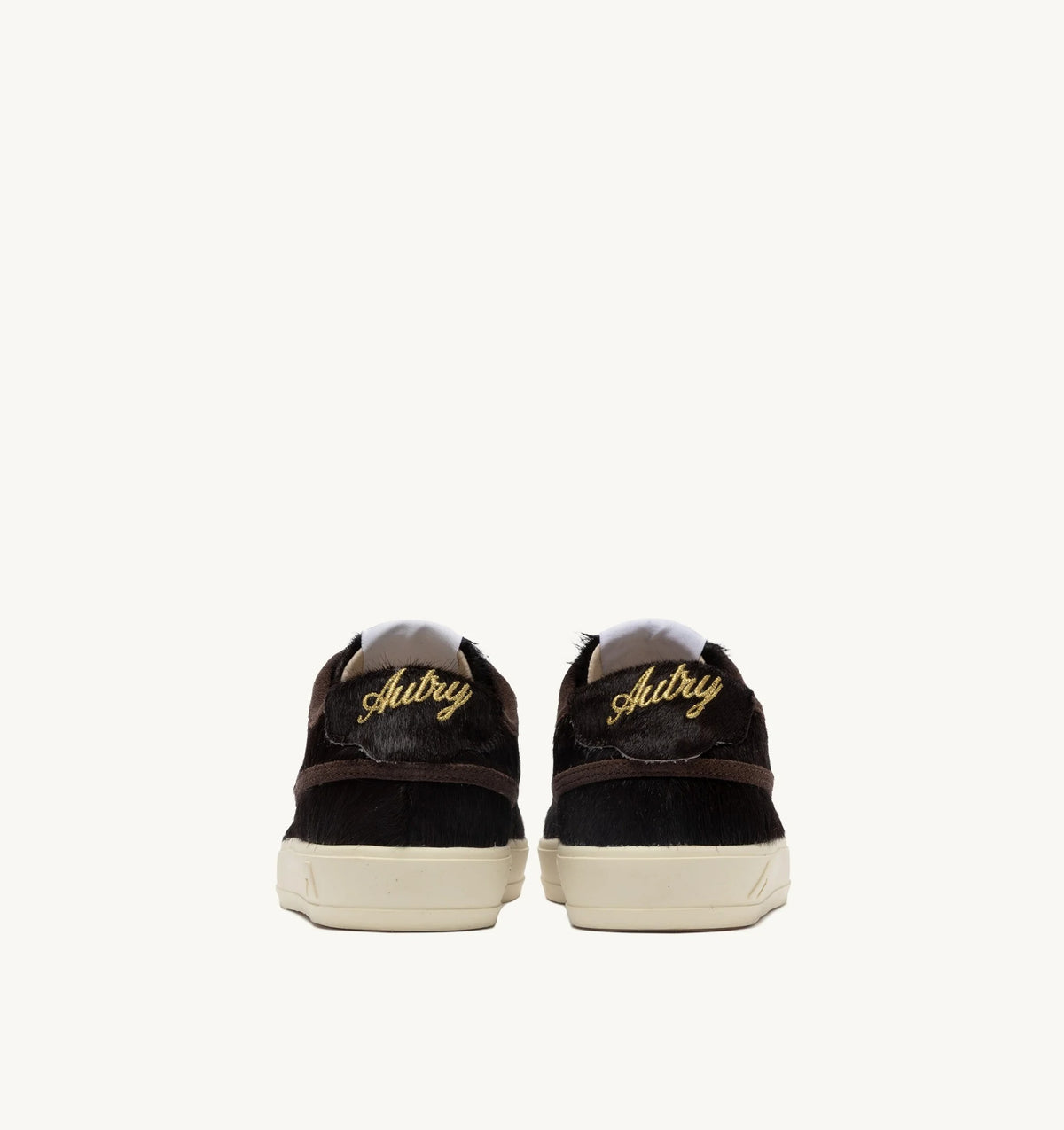 SNEAKERS WINDSCAPE LOW EFFETTO CAVALLINO MARRONE<BR/> SCLW JP04 AUTRY ACTION SHOES 