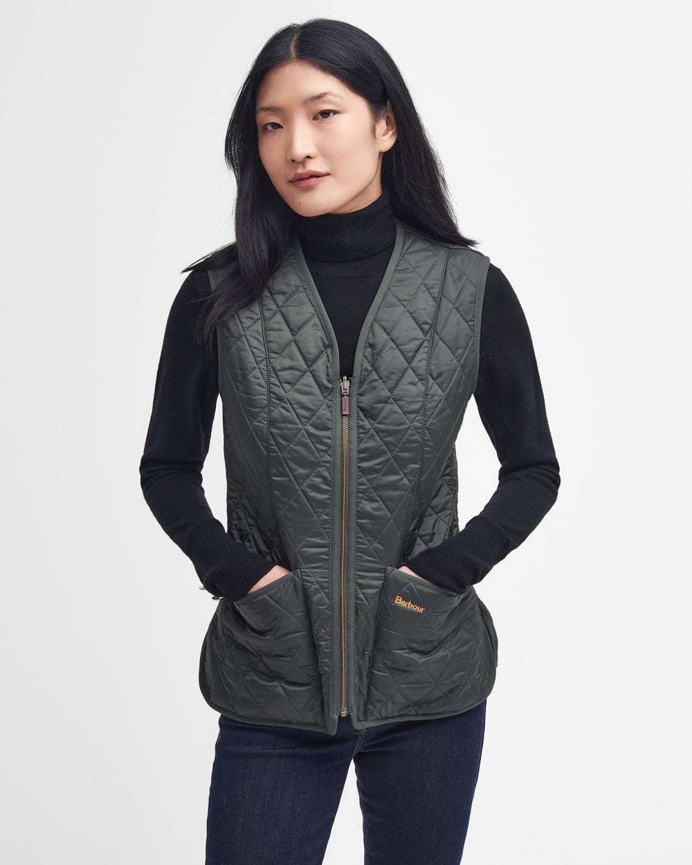 Gilet trapuntato con fodera in pile Betty LLI0003 OL71 BARBOUR 