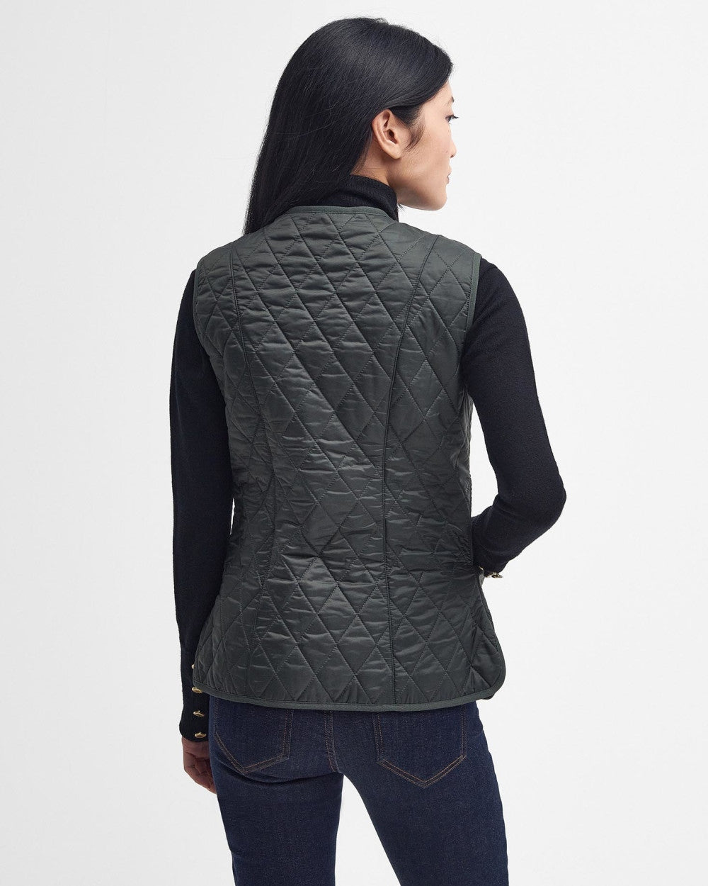 Gilet trapuntato con fodera in pile Betty LLI0003 OL71 BARBOUR 