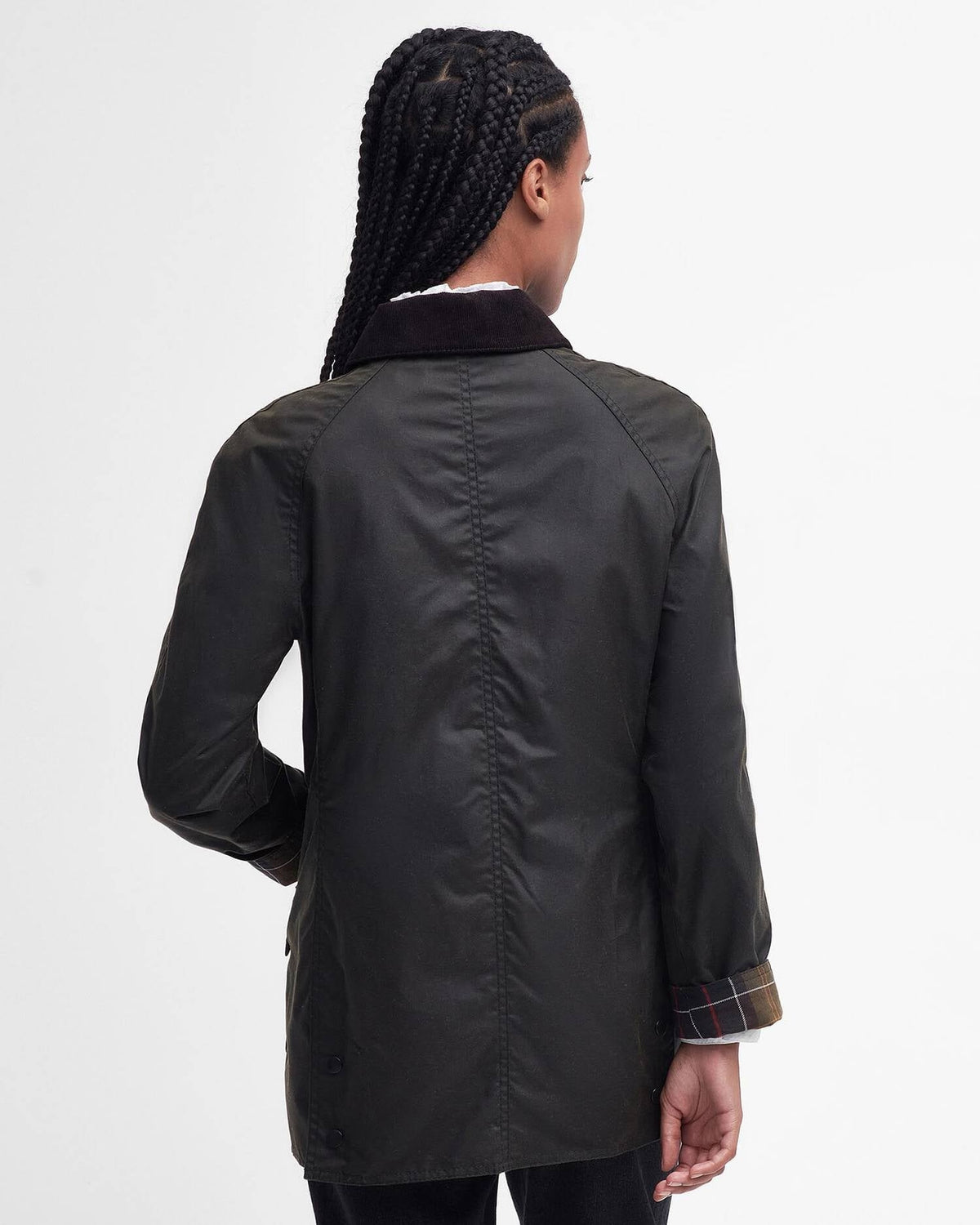Giacca donna in cotone cerato Beadnell LWX0668 OL71 BARBOUR 