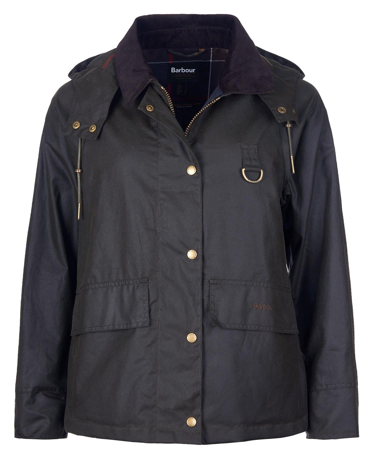 Giacca in cotone cerato Avon LWX1081 OL71 BARBOUR 