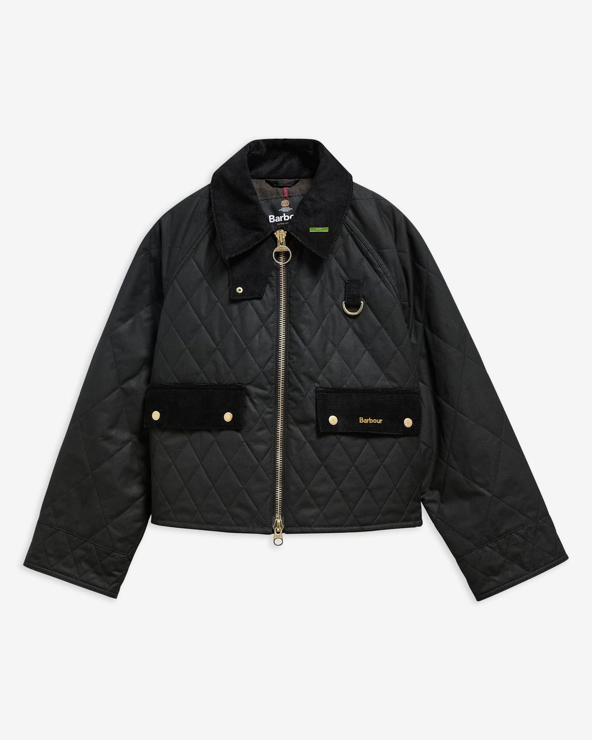 Giacca cerata trapuntata Spey Icons LWX1580 BK71 BARBOUR 