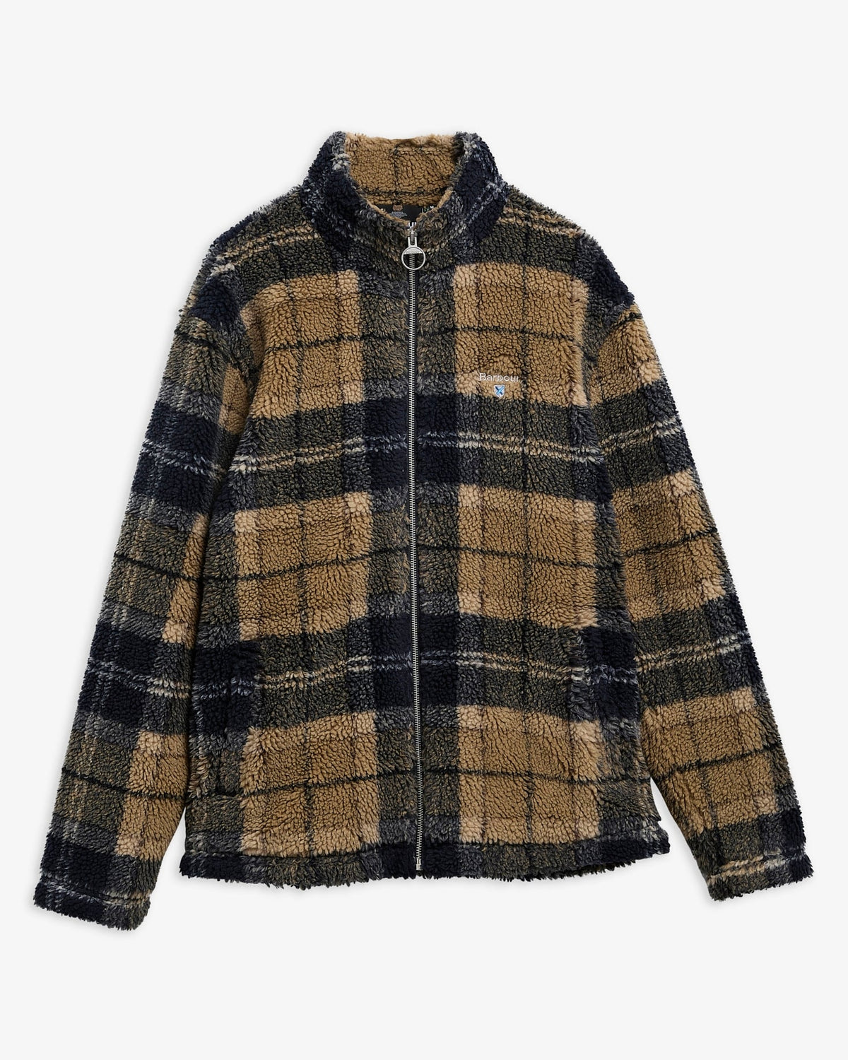 Pile sherpa con motivo tartan MFL0187 TN39 BARBOUR 