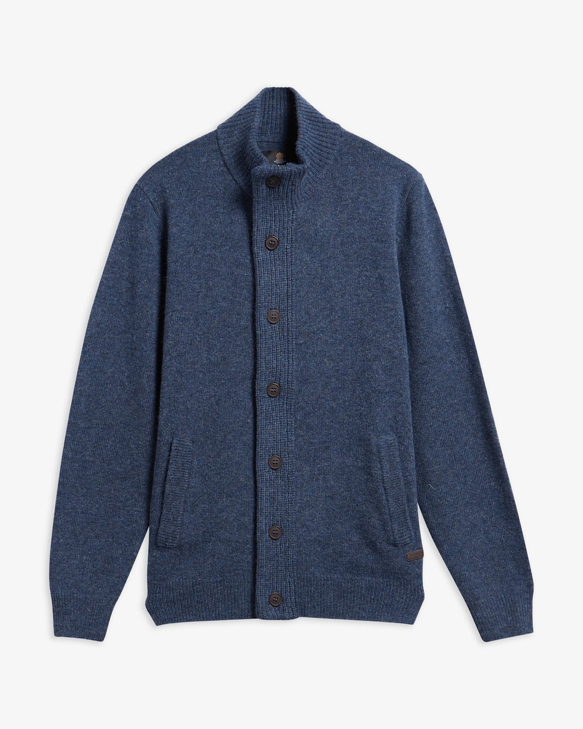 Cardigan con zip e bottoni Patch MKN0731 IN72 BARBOUR 