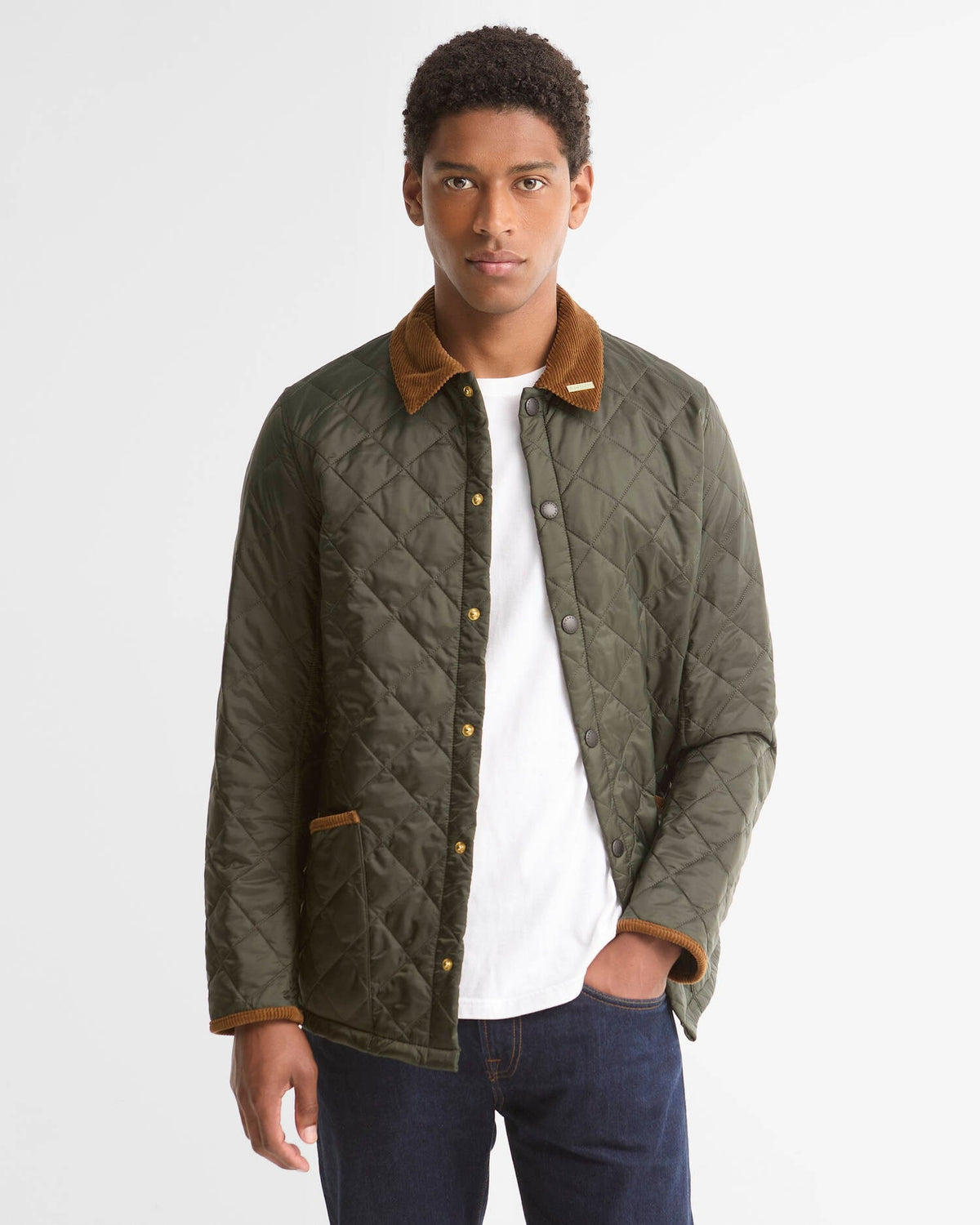 Giacca trapuntata Heritage Liddesdale Icons MQU1911 OL71 BARBOUR 