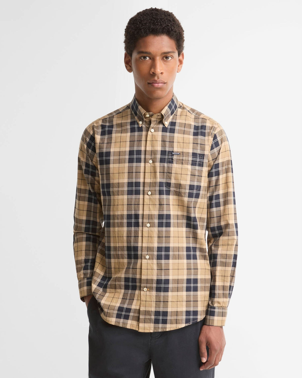 Camicia Wetheram in cotone Barbour MSH4982 TN39 BARBOUR 