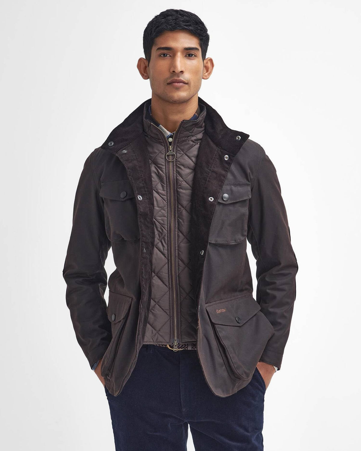 Giacca in cotone cerato Ogston Barbour MWX0700 RU71 BARBOUR 