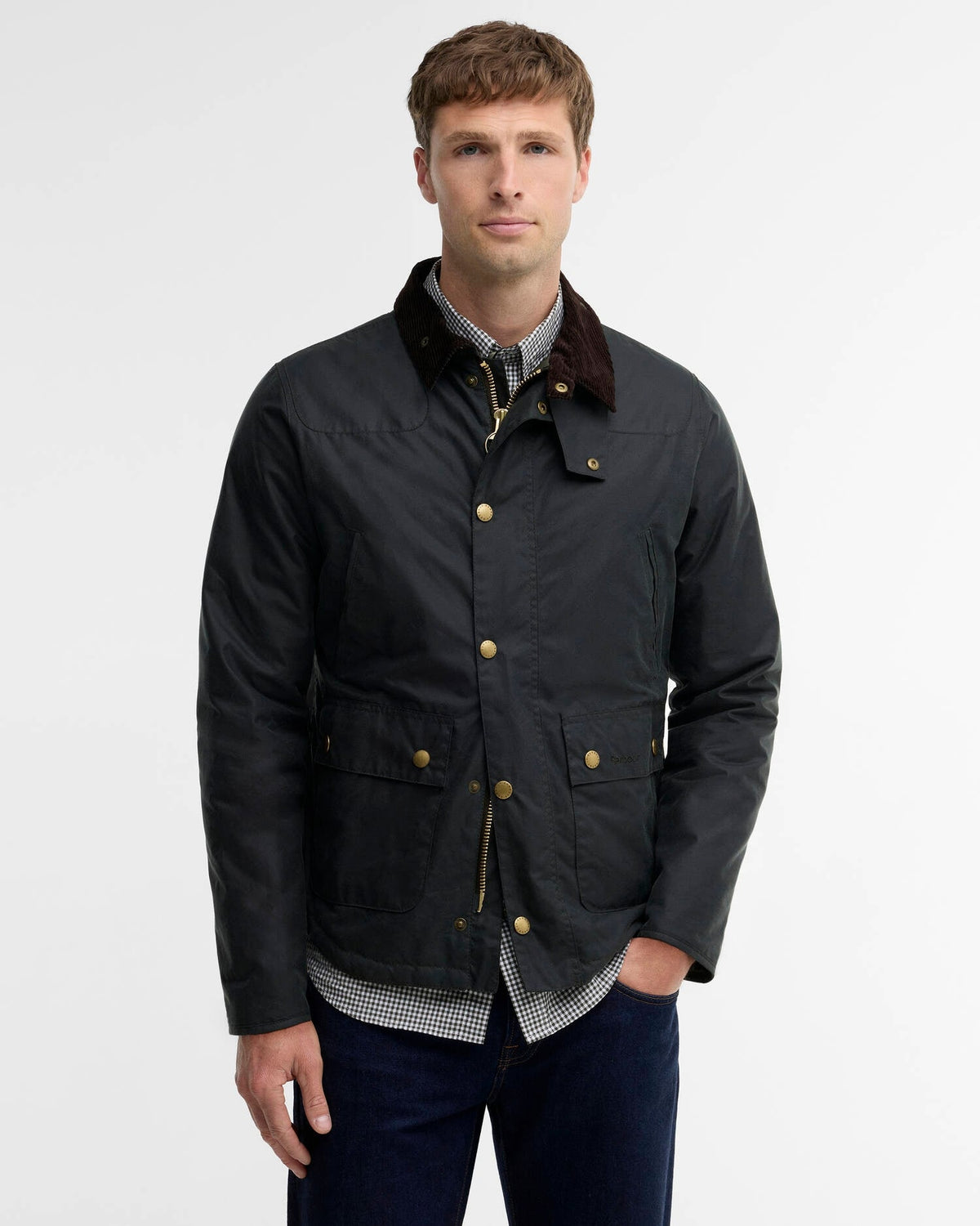 Giacca in cotone cerato Reelin MWX1106 SG51 BARBOUR 