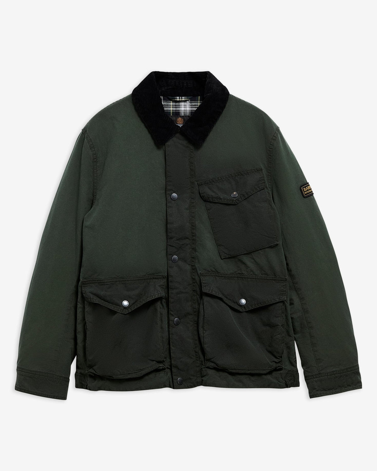 Giacca in cotone cerato Drifter Washed Barbour MWX2600 SG51 BARBOUR 