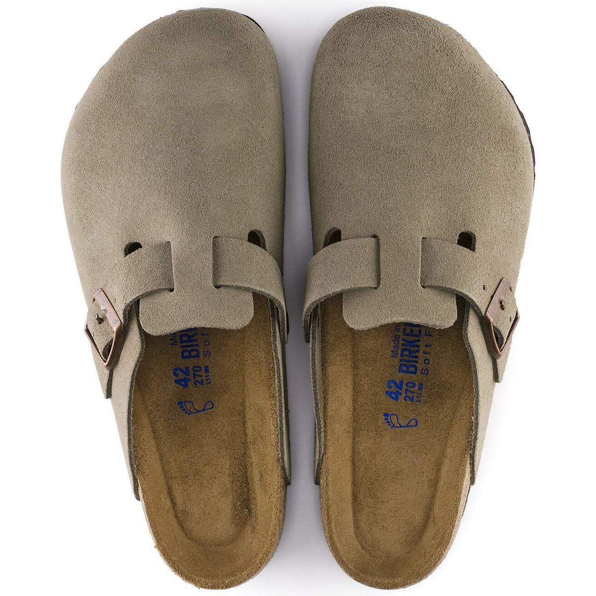 Boston plantare morbido<BR/> 560773 TAUPE BIRKENSTOCK 