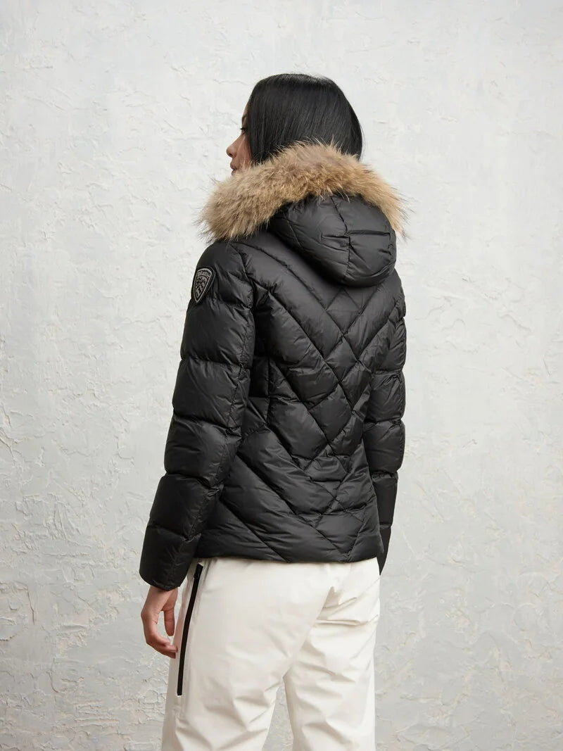 PIUMINO A LINEE GEOMETRICHE ALICIA<BR/> BLDC03041-006047 999EI BLAUER 