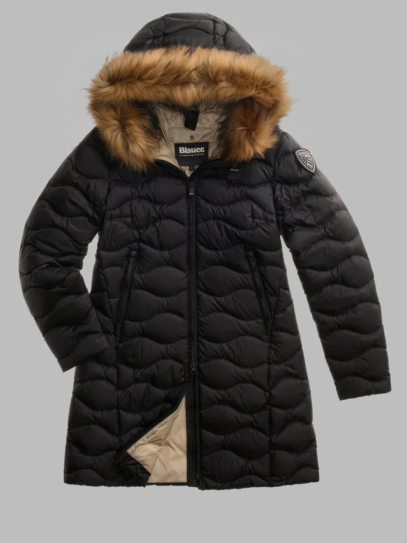 PIUMINO LUNGO ONDINA LYNEL<BR/> BLDK03036-006047 999EI BLAUER 