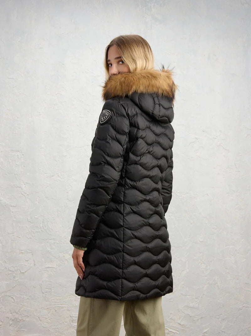 PIUMINO LUNGO ONDINA LYNEL<BR/> BLDK03036-006047 999EI BLAUER 