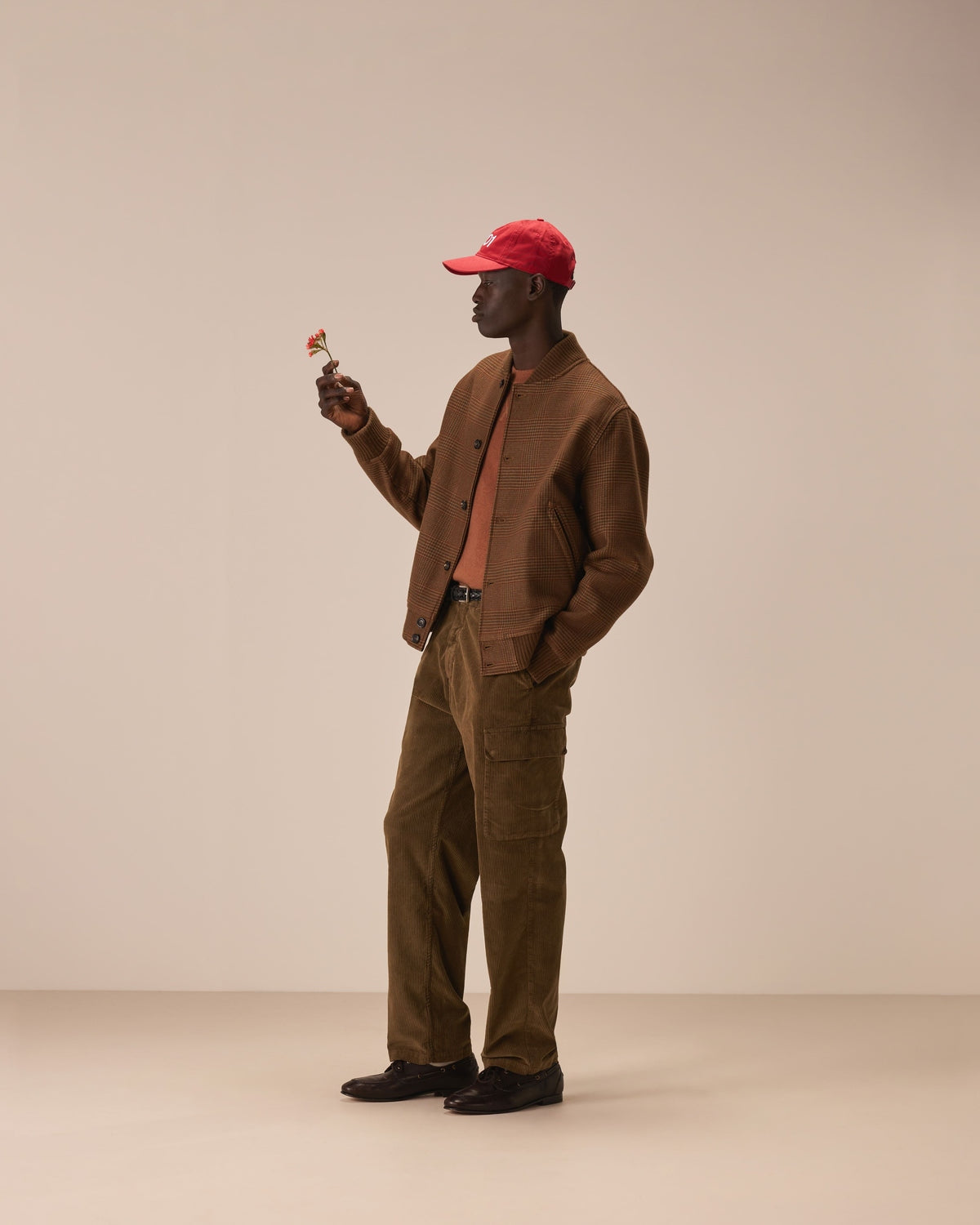 Bomber wool check CN5540 1357T CIRCOLO 1901 