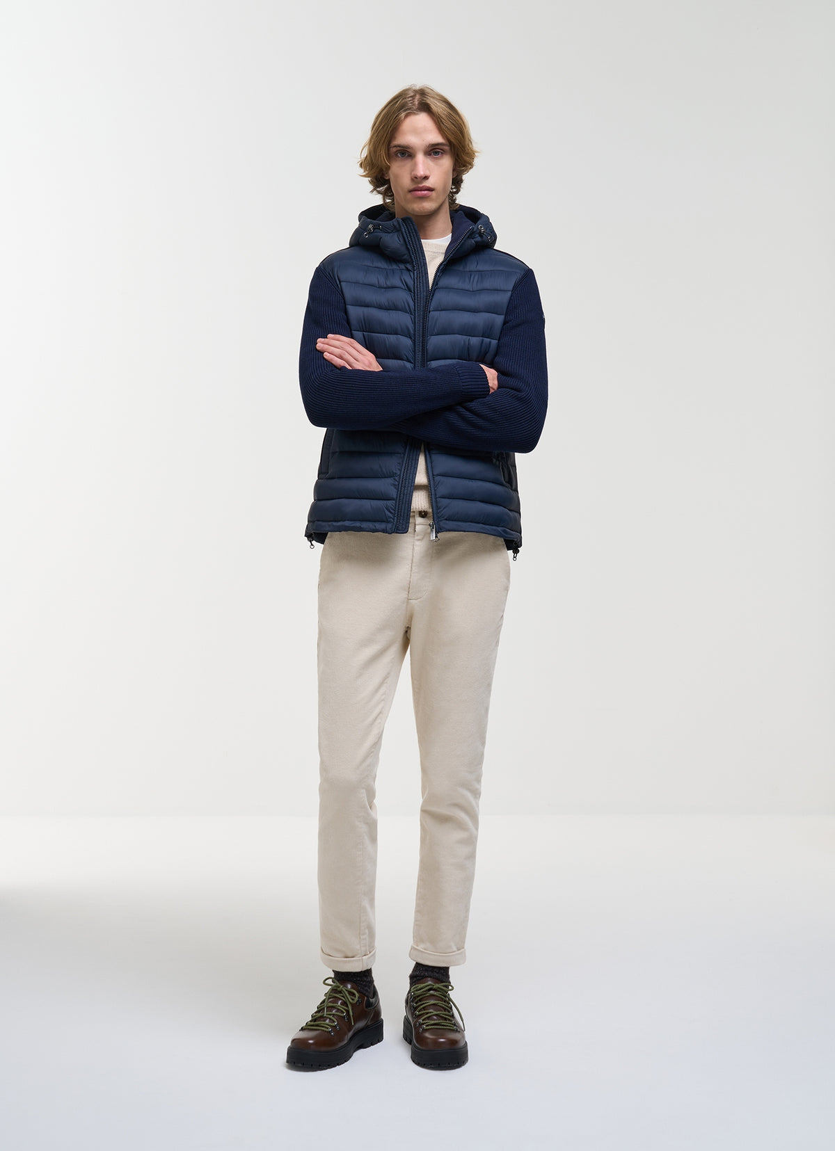 Giacca ibrida con cappuccio 11000012 68 COLMAR 