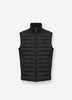 Gilet con inserti in maglia