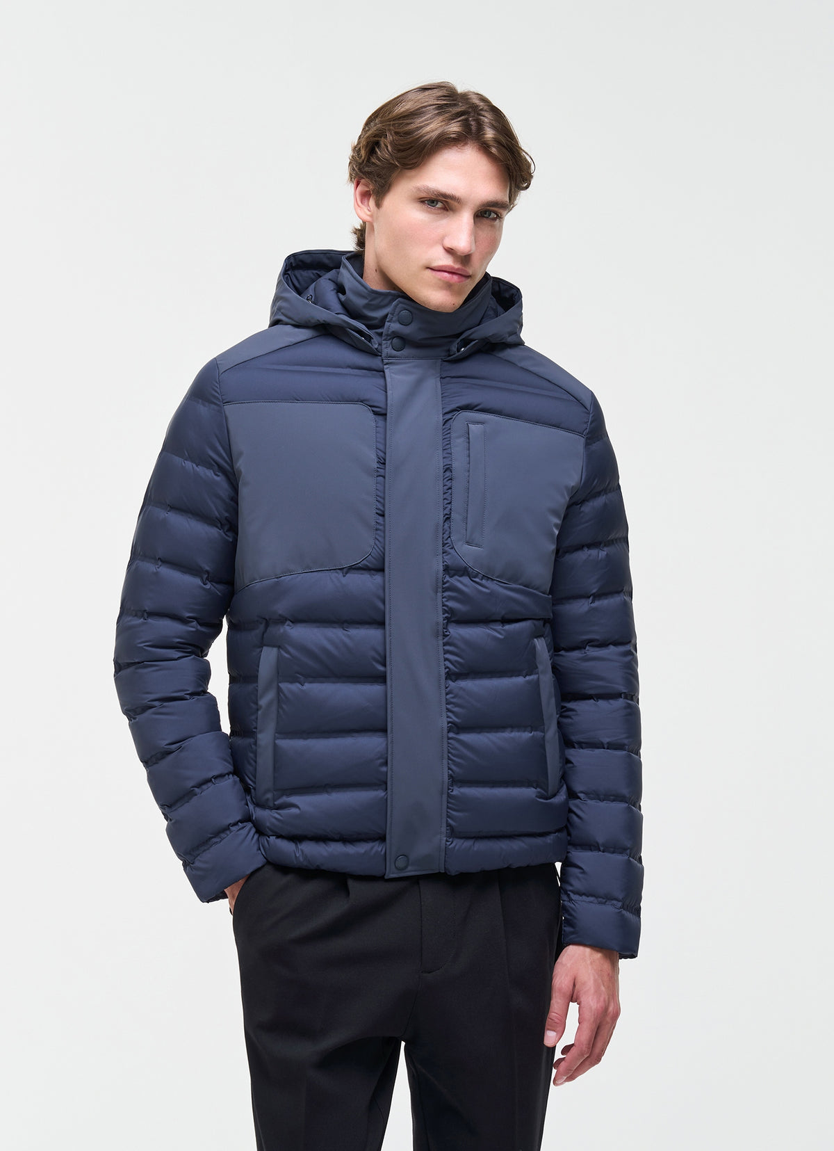 Piumino con tasche stretch 12000099 68 COLMAR 
