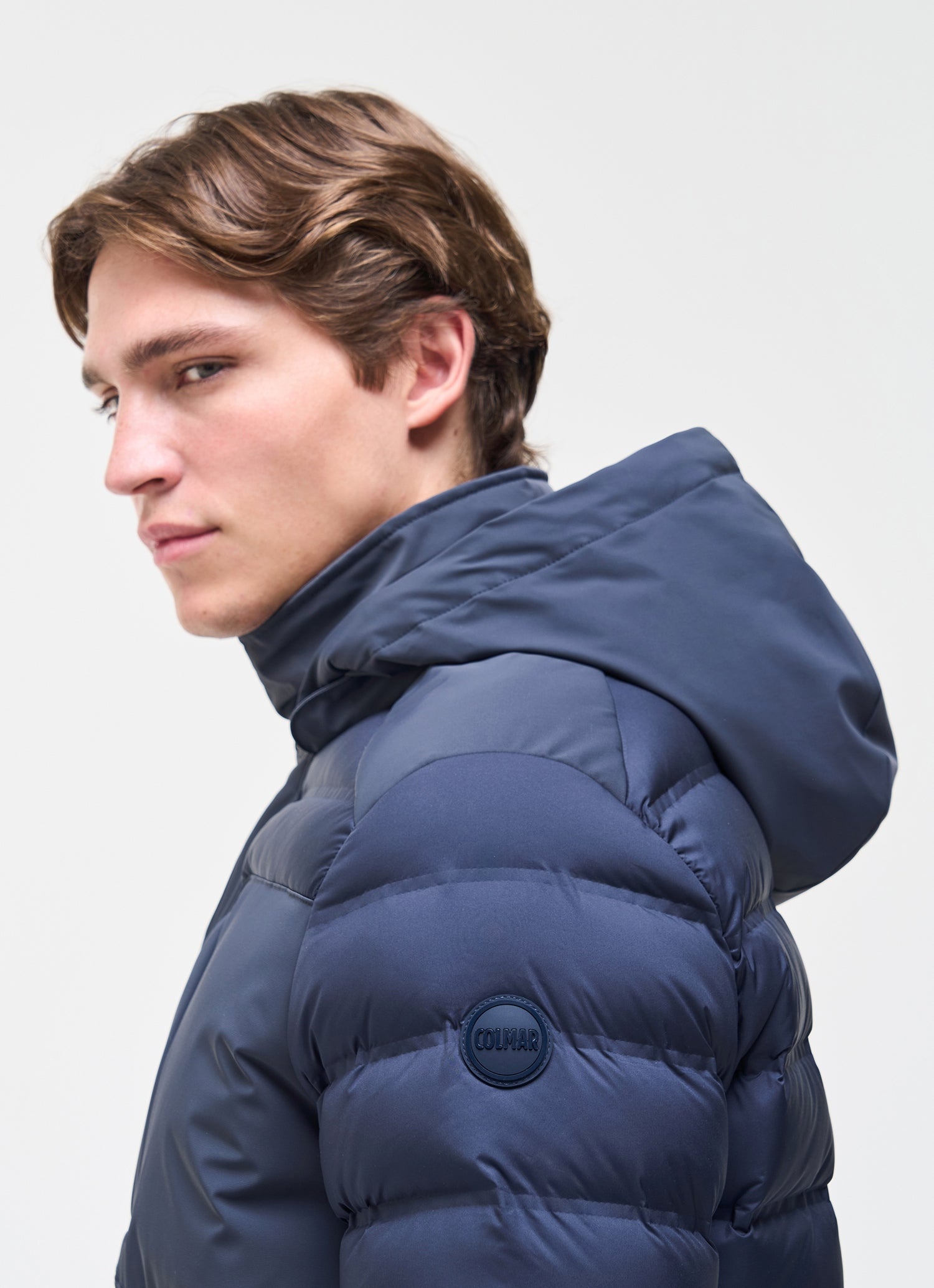 Piumino con tasche stretch 12000099 68 COLMAR 