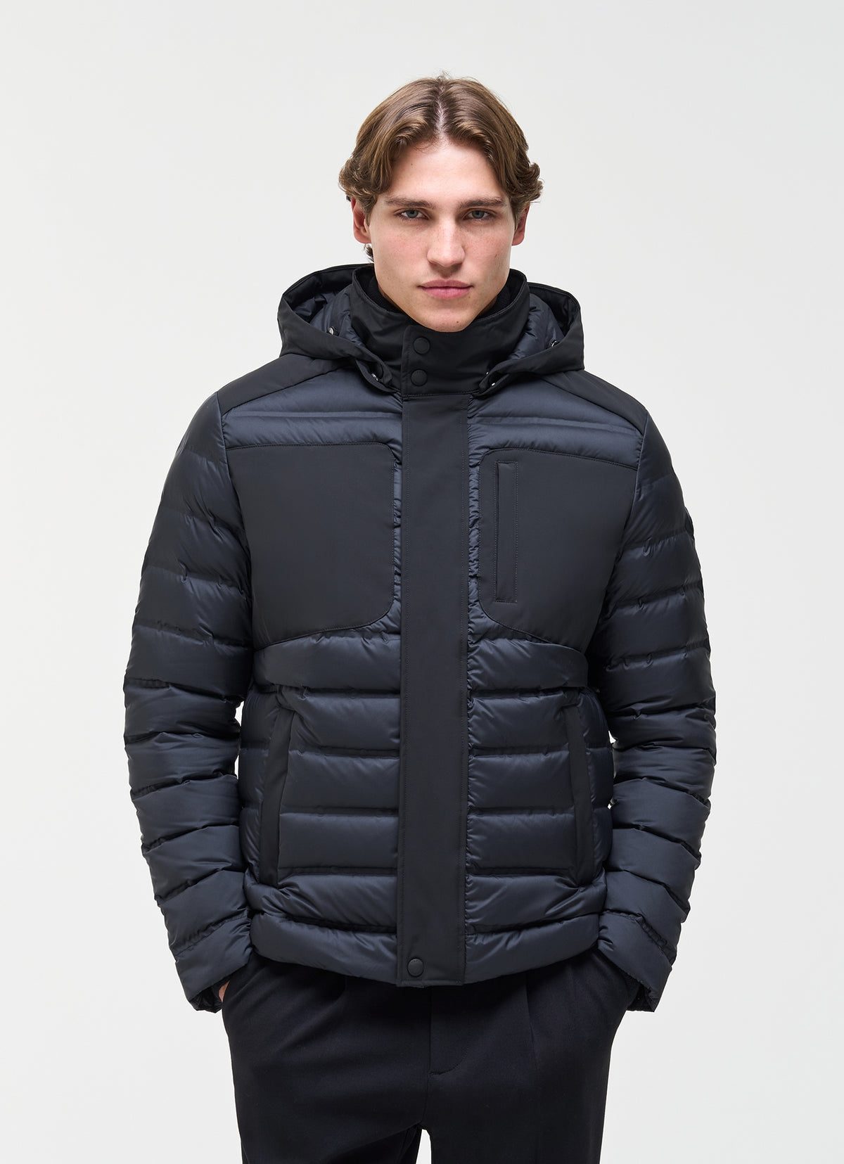 Piumino con tasche stretch 12000099 99 COLMAR 