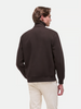 Felpa full zip in cotone