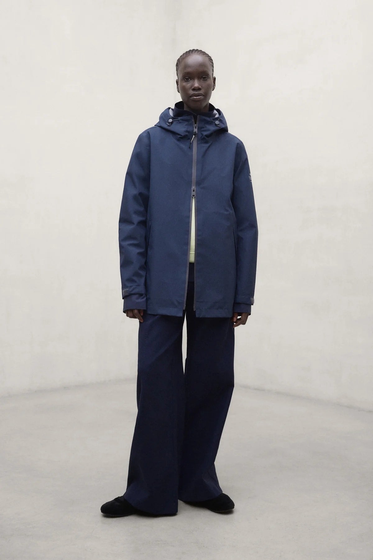 Giacca blu navy Diluvio DILUVIO 162 ECOALF 