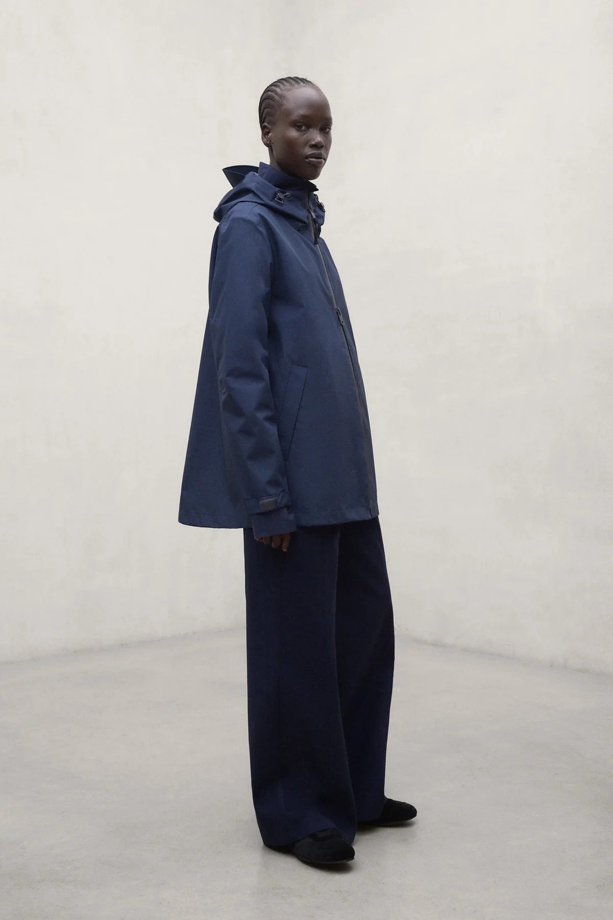 Giacca blu navy Diluvio DILUVIO 162 ECOALF 
