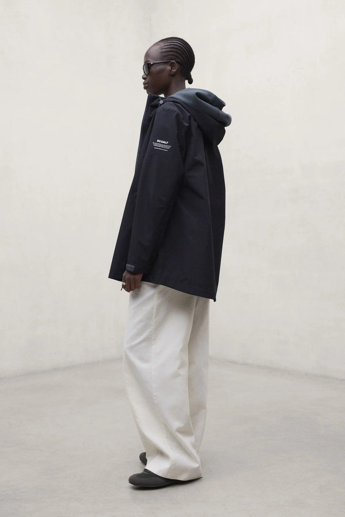 Giacca Diluvio nera<BR/><BR/> DILUVIO 319 ECOALF 