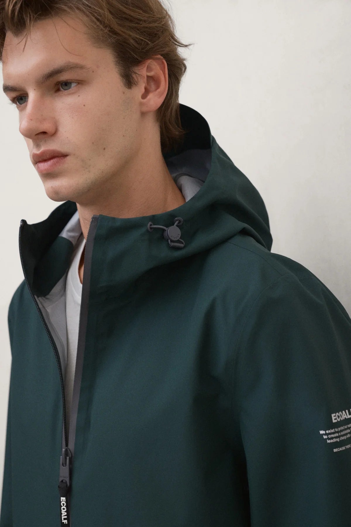 Giacca verde Diluvio<BR/><BR/> DILUVIO 500 ECOALF 