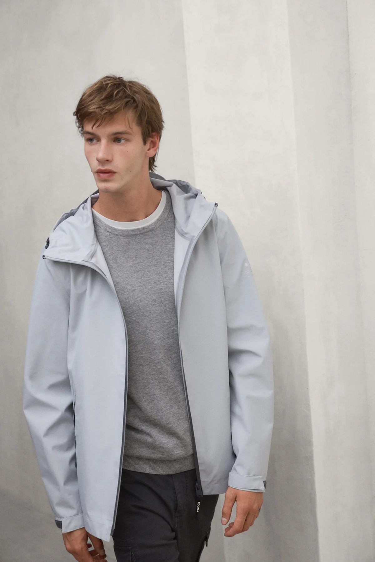 Giacca Diluvio grigio chiaro DILUVIO 604 ECOALF 