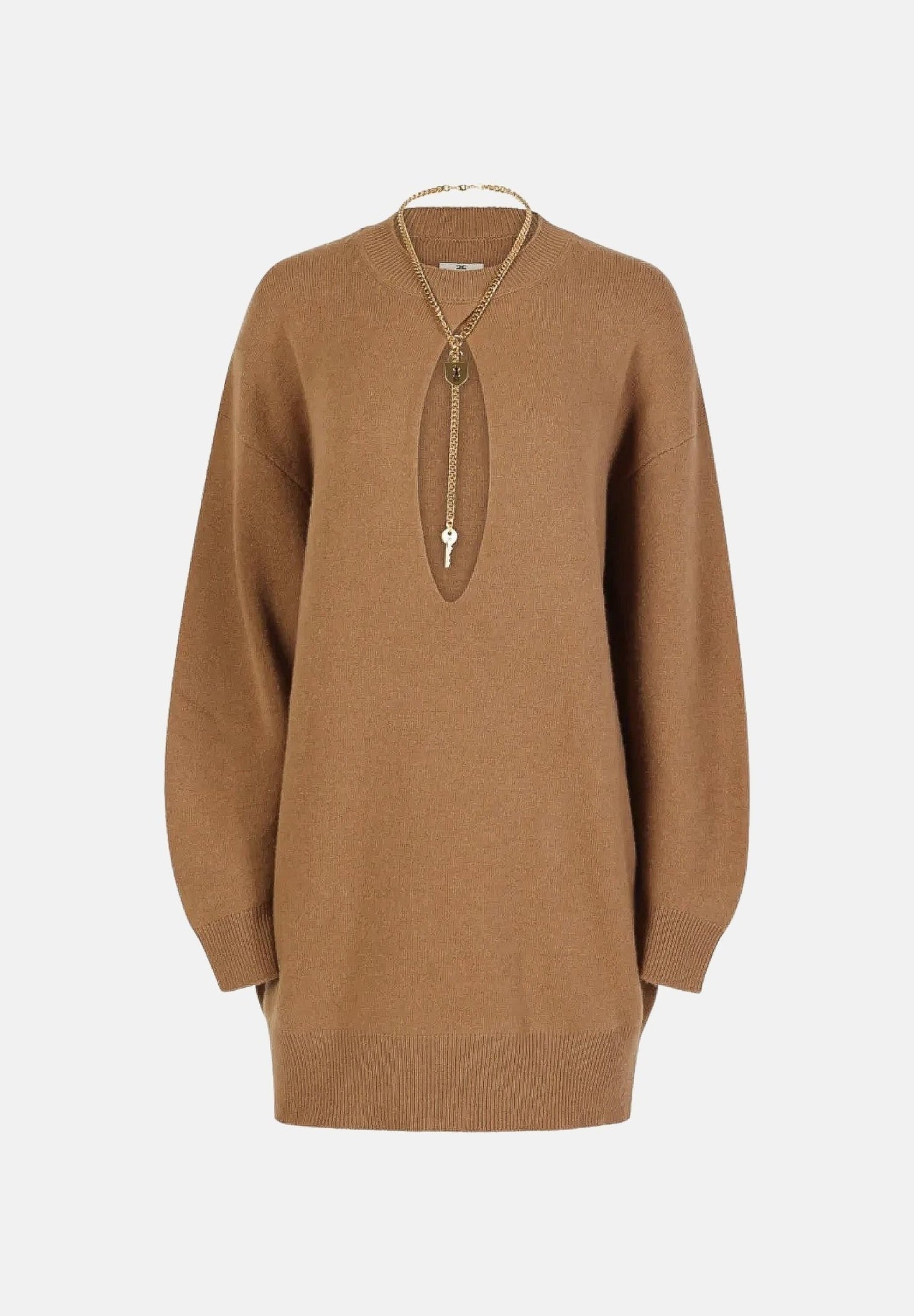 Mini abito in maglia con dettaglio cut-out AM23T66E2 AI6 ELISABETTA FRANCHI 