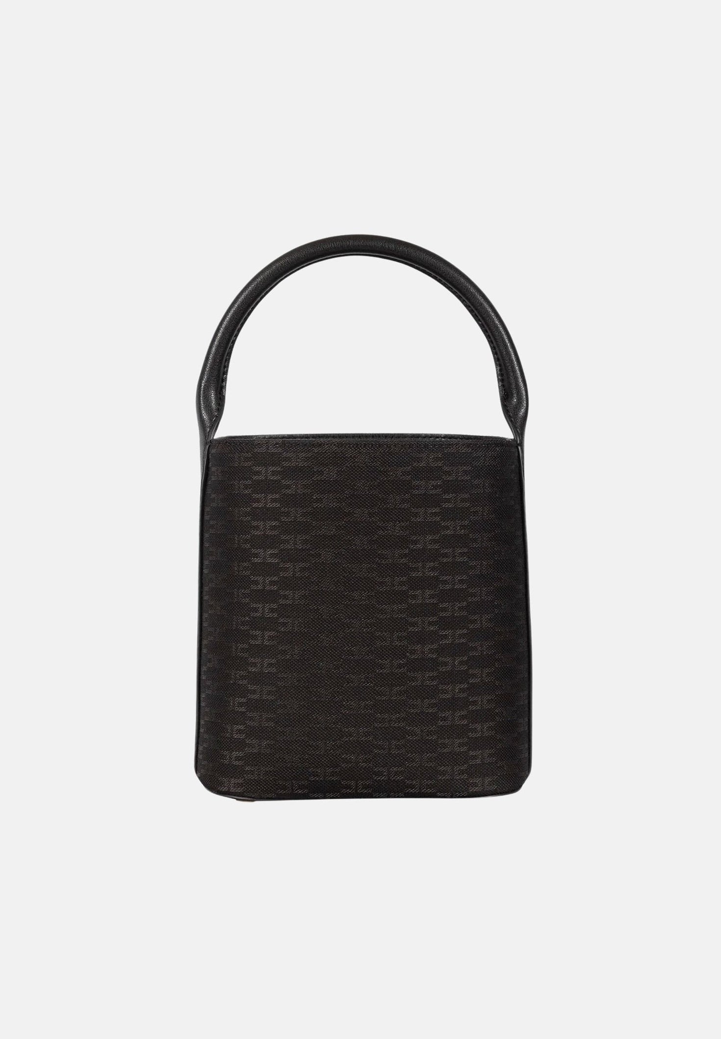 ELISABETTA FRANCHI Borsa DAILY nera con motivo monogram BS02A66E2 110 ELISABETTA FRANCHI 