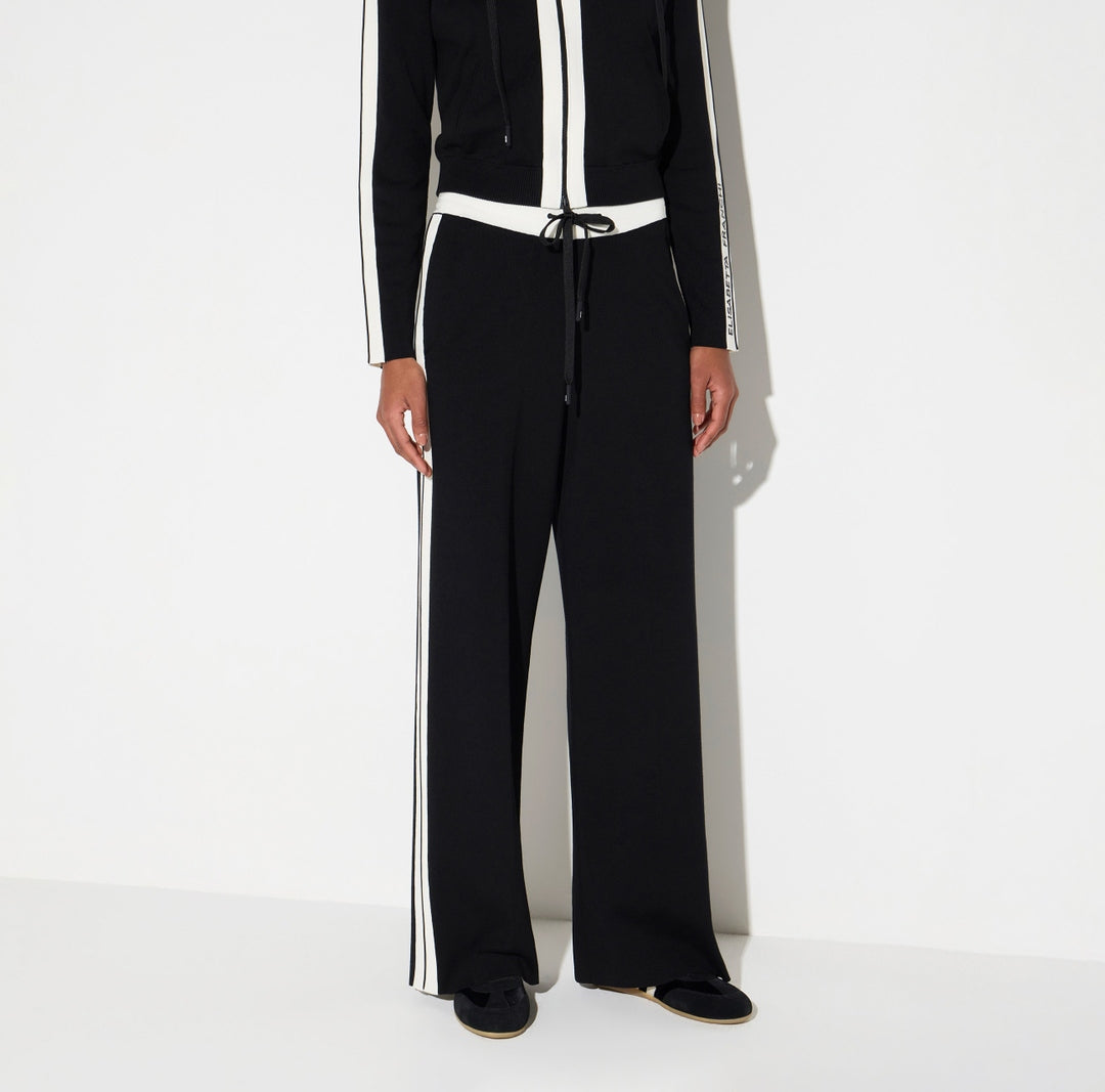Pantaloni in maglia con logo KP75S66E2 685 ELISABETTA FRANCHI 