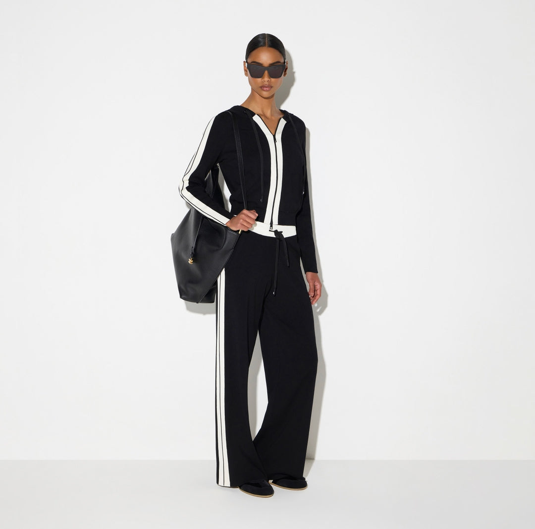 Pantaloni in maglia con logo KP75S66E2 685 ELISABETTA FRANCHI 